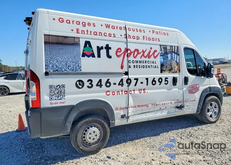 2024 Ram Promaster 2500 2500 High z USA, uszkodzony, nr VIN 3C6LRVCG6RE146794